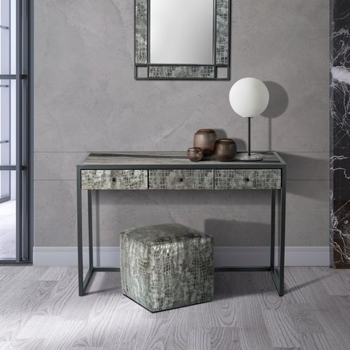 Moderner Schminktisch - BILLY - Stone International - Metall / Naturstein / 1 Person