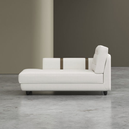 Moderne Récamiere - LAMBER - Gems Barcelona - Stoff / Holz / Gestell aus Buche