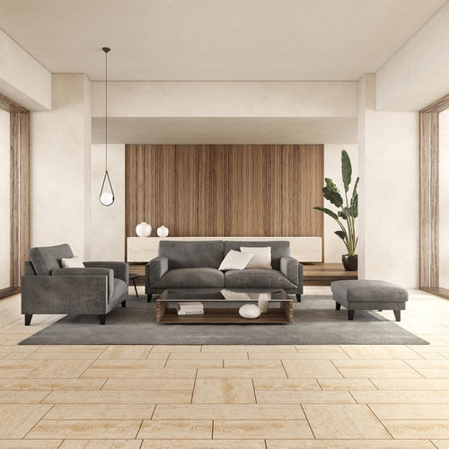 Modulsofa - SOFT ROCK - Gems Barcelona - modern / Stoff / mit Armlehnen