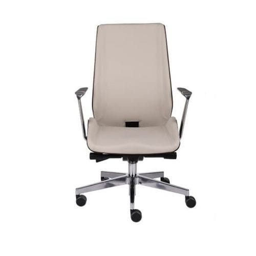 Moderner Bürostuhl - Moon - ghyvan international - für den Innenraum / Stoff / Gestell aus Aluminium