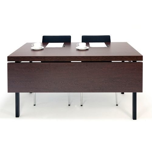 Bodenstehender Schreibtisch - FLAX - ghyvan international - modern / HPL / gerade