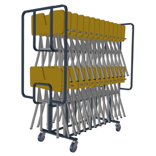Wagen / fur Tisch-Transport - ghyvan international - für Gewerbegebrauch / für Transport / Stahl