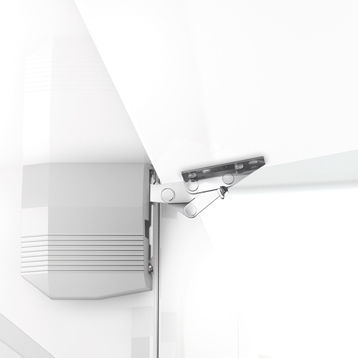 Scharnier für Möbel - KINVARO T-SERIE - Grass Gmbh - Aluminium / Federdruck / mit integrierter Verschlussdämpfung