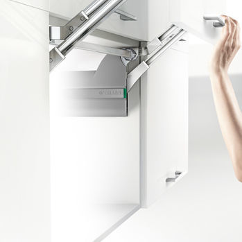 Scharnier für Möbel - KINVARO L-80 - Grass Gmbh - Aluminium / Federdruck / mit integrierter Verschlussdämpfung