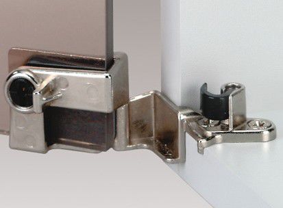 Scharnier für Möbel - Grass Gmbh - für Glastür / Aluminium / universell