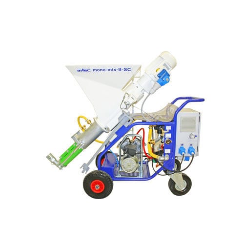 Mobiler Mörtelmischer - mono-mix II SC - M-TEC MATHIS TECHNIK GMBH - elektrisch