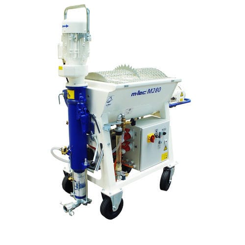 Mobiler Mörtelmischer - M280 - M-TEC MATHIS TECHNIK GMBH - elektrisch