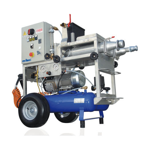 Kompakter Mörtelmischer - M330 with FC300 - M-TEC MATHIS TECHNIK GMBH - elektrisch