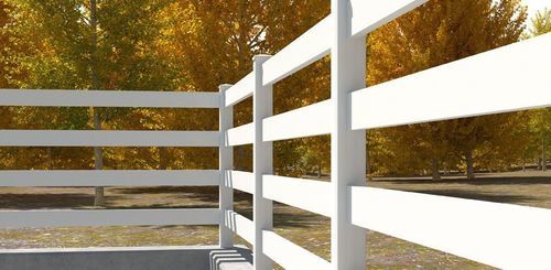 Lamellenzaun - AQUILES 150 - Dlimity - Garten / zur beruflichen Nutzung / PVC