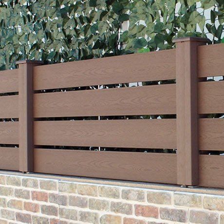 Nussbaum-Zaun - NATURE XTRA 020 - Dlimity - Platten / Lamellen / Garten