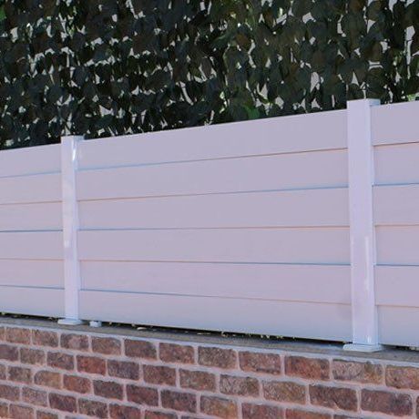 Platten-Zaun - SCALA CROSS - Dlimity - Garten / für Wohnhaus / zur beruflichen Nutzung