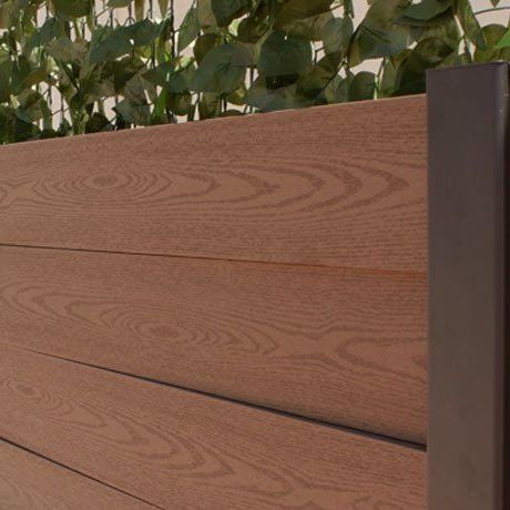 Platten-Zaun - NATURE SCALA - Dlimity - Garten / für Wohnhaus / zur beruflichen Nutzung