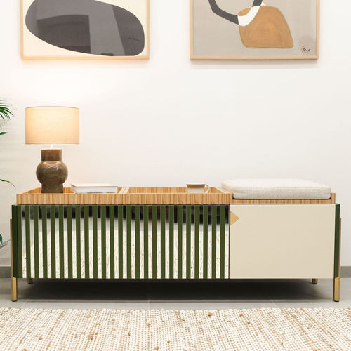 Modernes Sideboard - Panarea - Lebanto srl - Esche / mit Schubladen / maßgefertigt