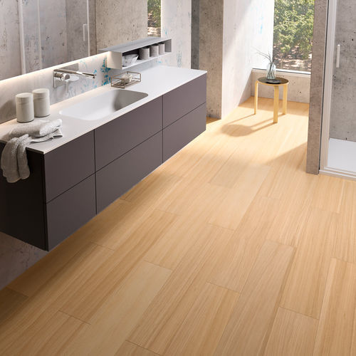 Selbstklebendes Parkett - Clear - SIPARQUET - Mehrschicht / Helleiche / Schiffsbrücke