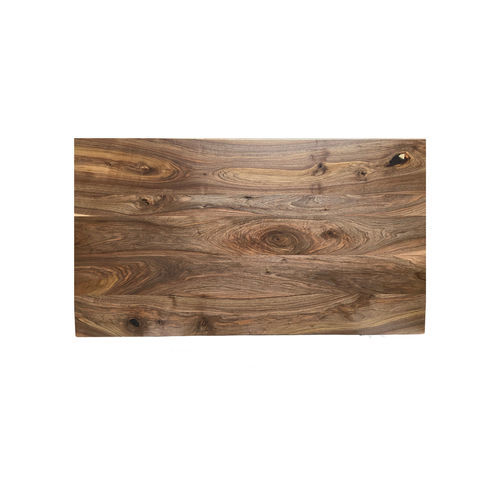 Moderner Esstisch - X550 - URBAN WOODS - Nussbaum / Gestell aus Metall / rechteckig
