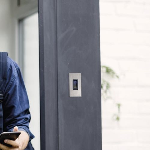 Fingerabdruckscanner für Zugangskontrolle - Maco Mayer & Co Beschläge GmbH - eingebaut / Bluetooth