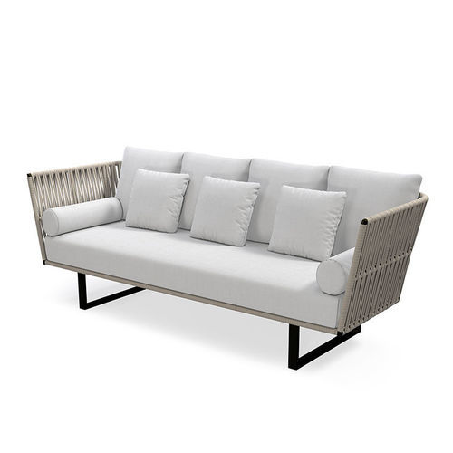 Modernes Sofa - SIENNA CANASTA - G&G Italia Designer Furniture - für Außenbereich / Stoff / Schaumstoff