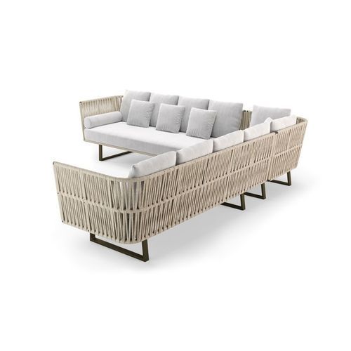 Modulsofa - SIENNA CANASTA - G&G Italia Designer Furniture - modern / für Außenbereich / Stoff