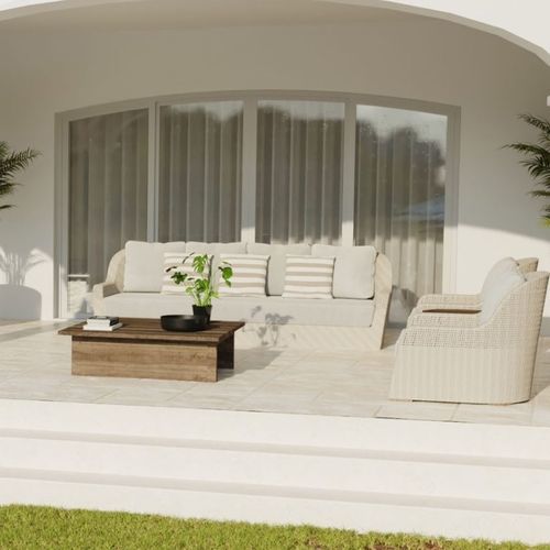 Modernes Sofa - COMO  - G&G Italia Designer Furniture - für Außenbereich / Stoff / Schaumstoff