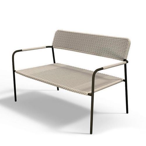 Kompaktes Sofa - MAYA - G&G Italia Designer Furniture - modern / für den Außenbereich / thermolackiertes Aluminium