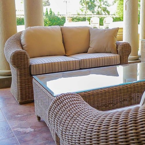 Modernes Sofa - BAOLI - G&G Italia Designer Furniture - für den Außenbereich / Aluminium / thermolackiertes Aluminium