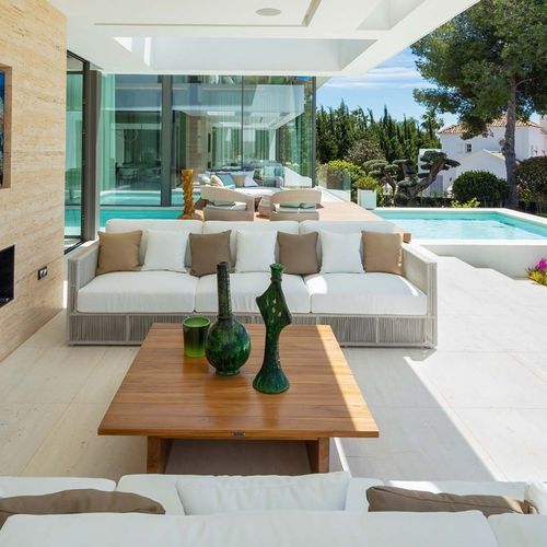 Modernes Sofa - LENNY - G&G Italia Designer Furniture - für den Außenbereich / für Garten / für Pool