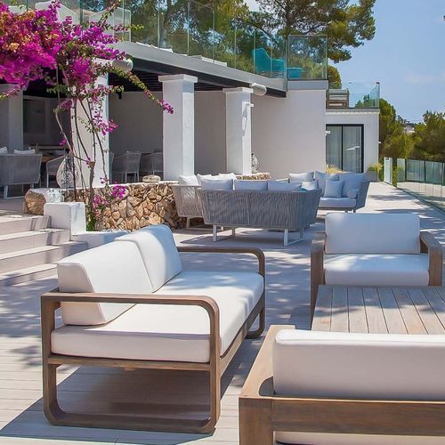 Modernes Sofa - BELLAVISTA - G&G Italia Designer Furniture - für Terrasse / für Garten / für Pool