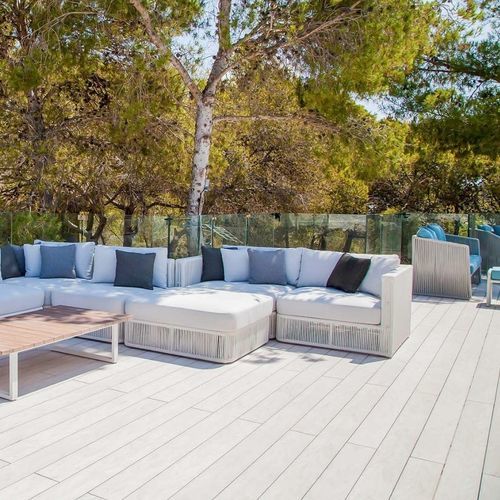 Ecksofa - LENNY - G&G Italia Designer Furniture - modern / für Außenbereich / für Terrasse
