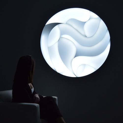Wandleuchte / originelles Design - ELISA - KISSA LAMPS - für den Innenraum / extrudiertes Aluminium / PVC