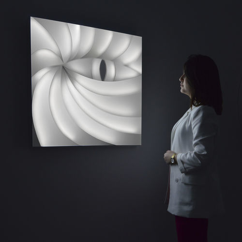 Wandleuchte / originelles Design - KAT - KISSA LAMPS - für den Innenraum / extrudiertes Aluminium / PVC