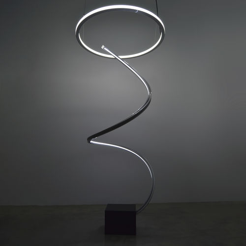 Stehleuchte - INFINITY+ - KISSA LAMPS - anodisiertes Aluminium / extrudiertes Aluminium / originelles Design