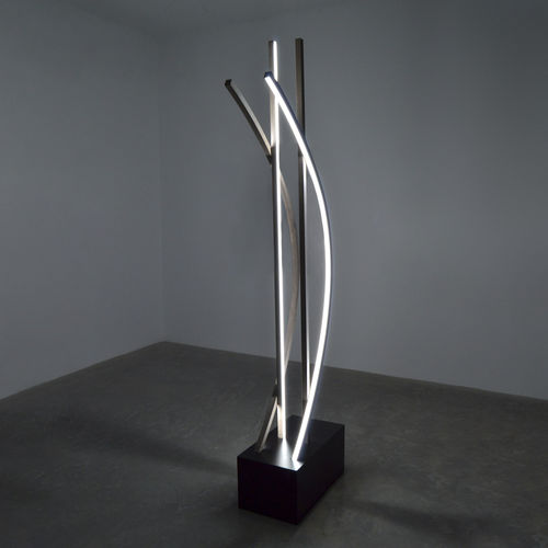 Stehleuchte - SAIL - KISSA LAMPS - extrudiertes Aluminium / Laminat / originelles Design