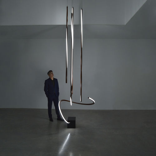 Stehleuchte - BELA+ - KISSA LAMPS - extrudiertes Aluminium / thermolackiertes Aluminium / originelles Design