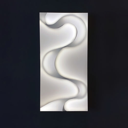 Wandleuchte / originelles Design - SAIDA - KISSA LAMPS - für den Innenraum / extrudiertes Aluminium / PVC