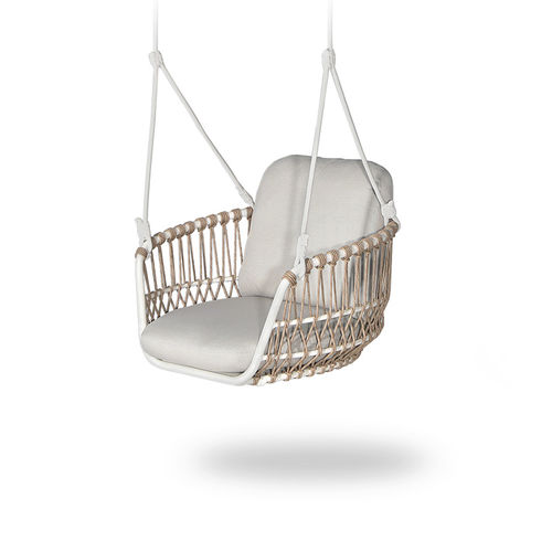 Aluminium-Hollywoodschaukel - BARI SWING CHAIR - GRATTONI S.R.L. - Stoff / Kordel