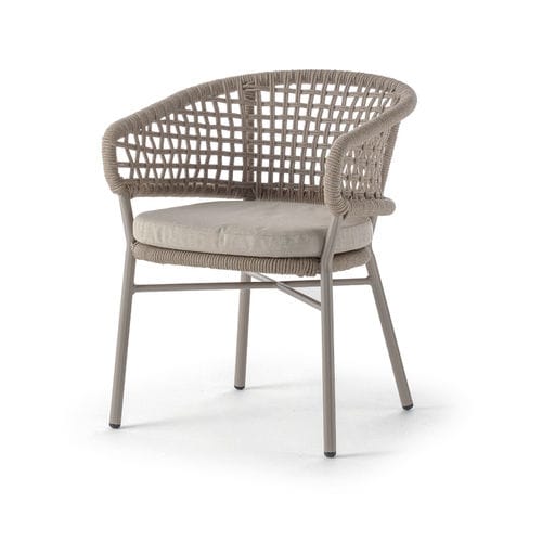 Moderner Stuhl - ATOL ARMCHAIR - GRATTONI S.R.L. - für Außenbereich / Acryl / Stoff