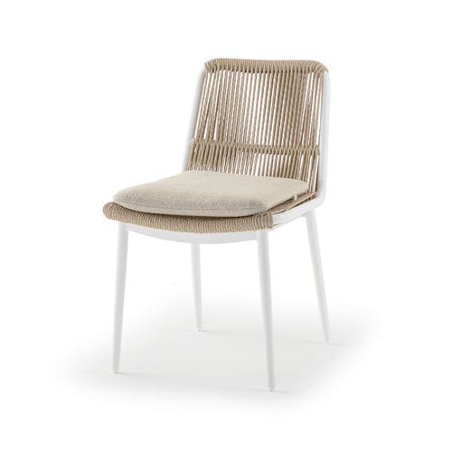 Moderner Stuhl - COMO CHAIR - GRATTONI S.R.L. - für Außenbereich / Kordel / Polyester