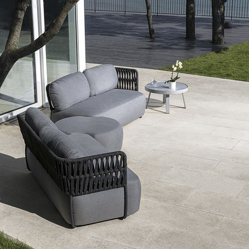Modernes Lounge-Gartenmöbel - SOFT MODULAR - GRATTONI S.R.L. - Polyolefin / Aluminium / Stoff