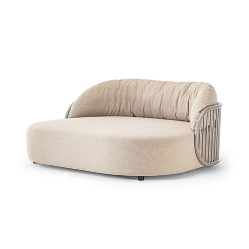 Moderne Récamiere - NEST - GRATTONI S.R.L. - Stoff / Aluminium / für Außenbereich
