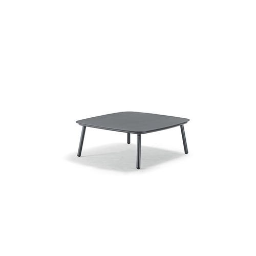 Moderner Couchtisch - VENICE COFFEE TABLE - GRATTONI S.R.L. - Aluminium / Gestell aus Aluminium / rechteckig