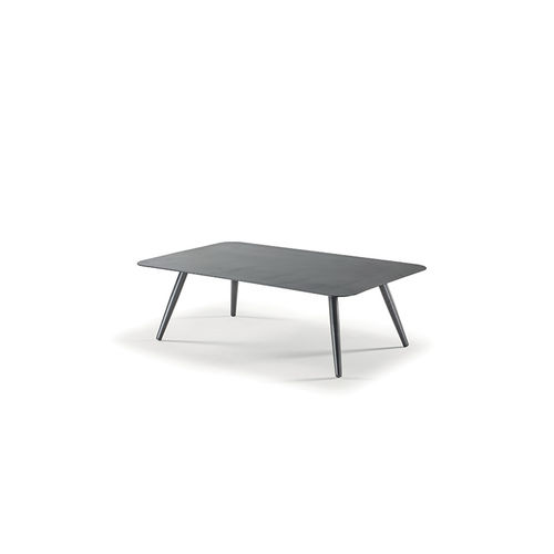 Moderner Couchtisch - JOLLY COFFEE TABLE - GRATTONI S.R.L. - Aluminium / Gestell aus Aluminium / rechteckig
