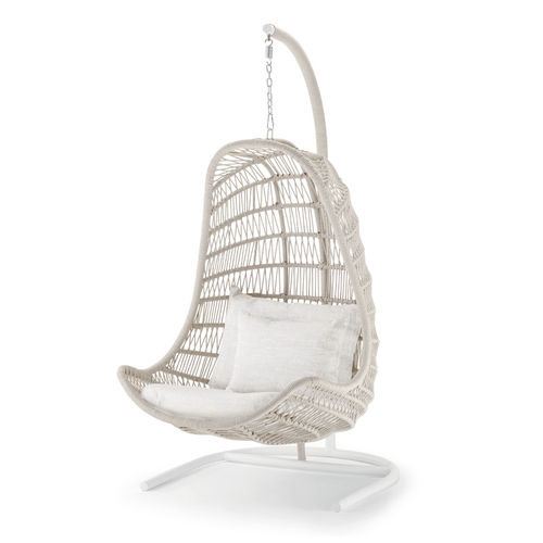 Hängender Sessel - LEAF - GRATTONI S.R.L. - modern / Stoff / Korbweide