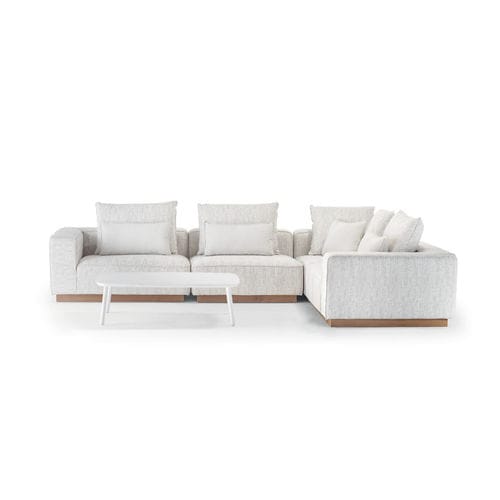 Modernes Lounge-Gartenmöbel - DON  - GRATTONI S.R.L. - Aluminium / Teakholz / Acrylgewebe