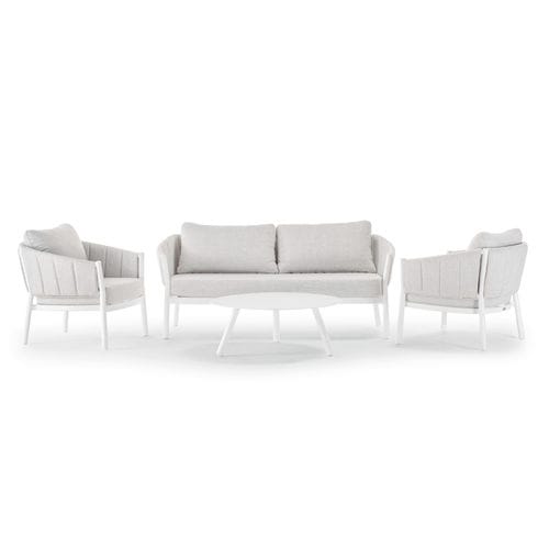 Modernes Lounge-Gartenmöbel - GRID  - GRATTONI S.R.L. - Aluminium / Stoff / für Privatgebrauch