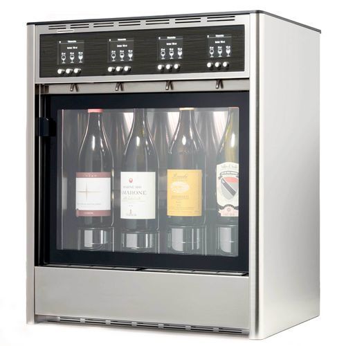 Weinspender für Gläser / Tisch - QUATTRO SELF - WINEEMOTION SPA - für Gewerbegebrauch / für Bar / für Restaurants