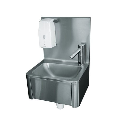 Bodenstehendes Handwaschbecken - LA/50-C - BERTRAND MANUFACTURER S.A. - rechteckig / rund / quadratisch