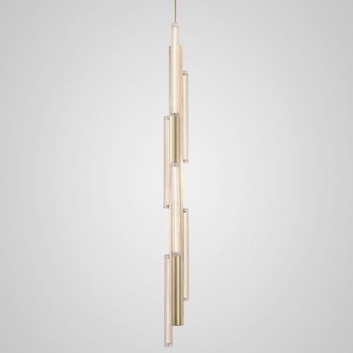 Hängelampe - HAIL 6 TALL - Lee Broom - Aluminium / Glas / modern
