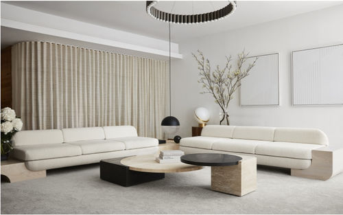 Modulsofa - STREET  - Lee Broom - Eck / modern / Stoff
