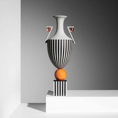 Moderne Vase - WEDGWOOD  - Lee Broom - Keramik / handgefertigt / weiß