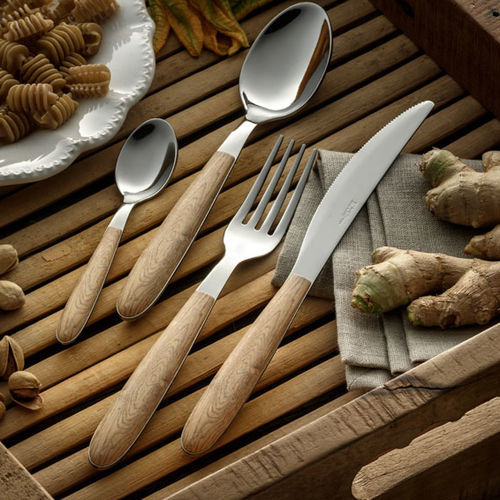 PBT-Besteck - Natural Wood • Vero Pino : VR/PI - EME POSATERIE S.R.L. - Edelstahl